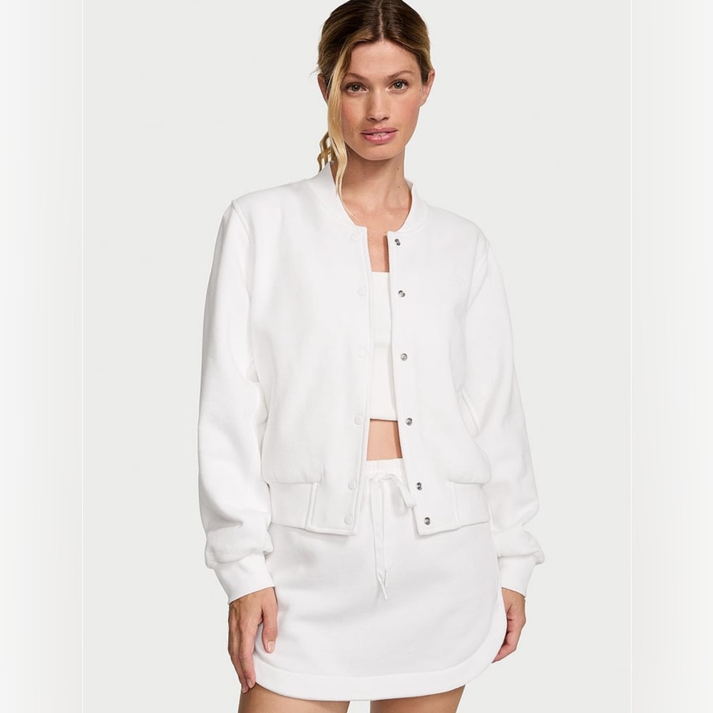 NWT Fleece Bomber Jacket - Victoria’s Secret - Small